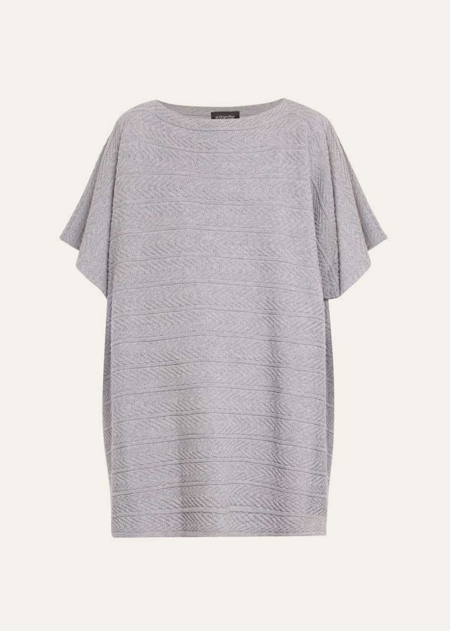 Image 1 of 1: Kaftan Wool Top (Long Length)