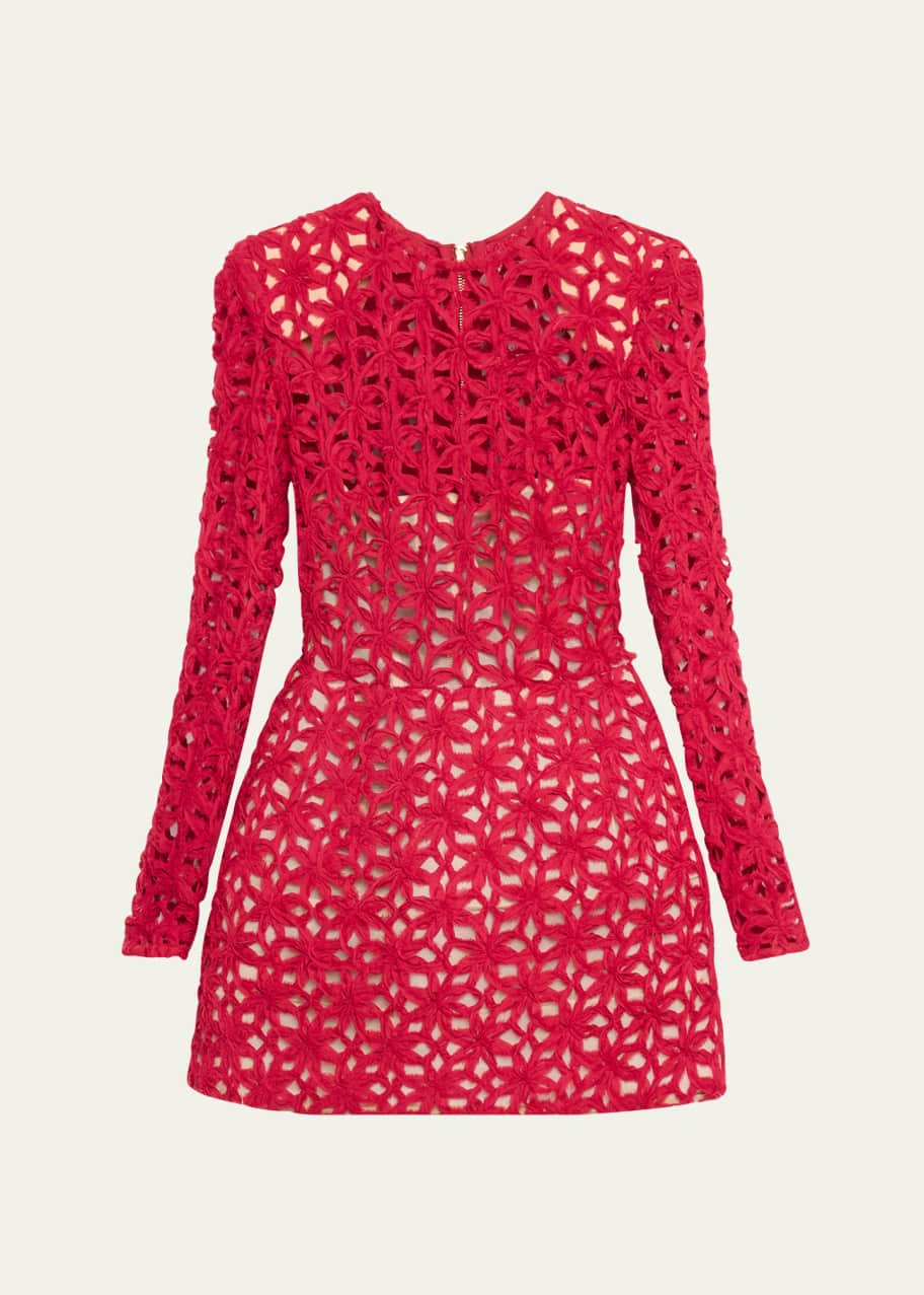 Bronx and Banco Casey Floral Fit-&-Flare Mini Dress - Bergdorf Goodman