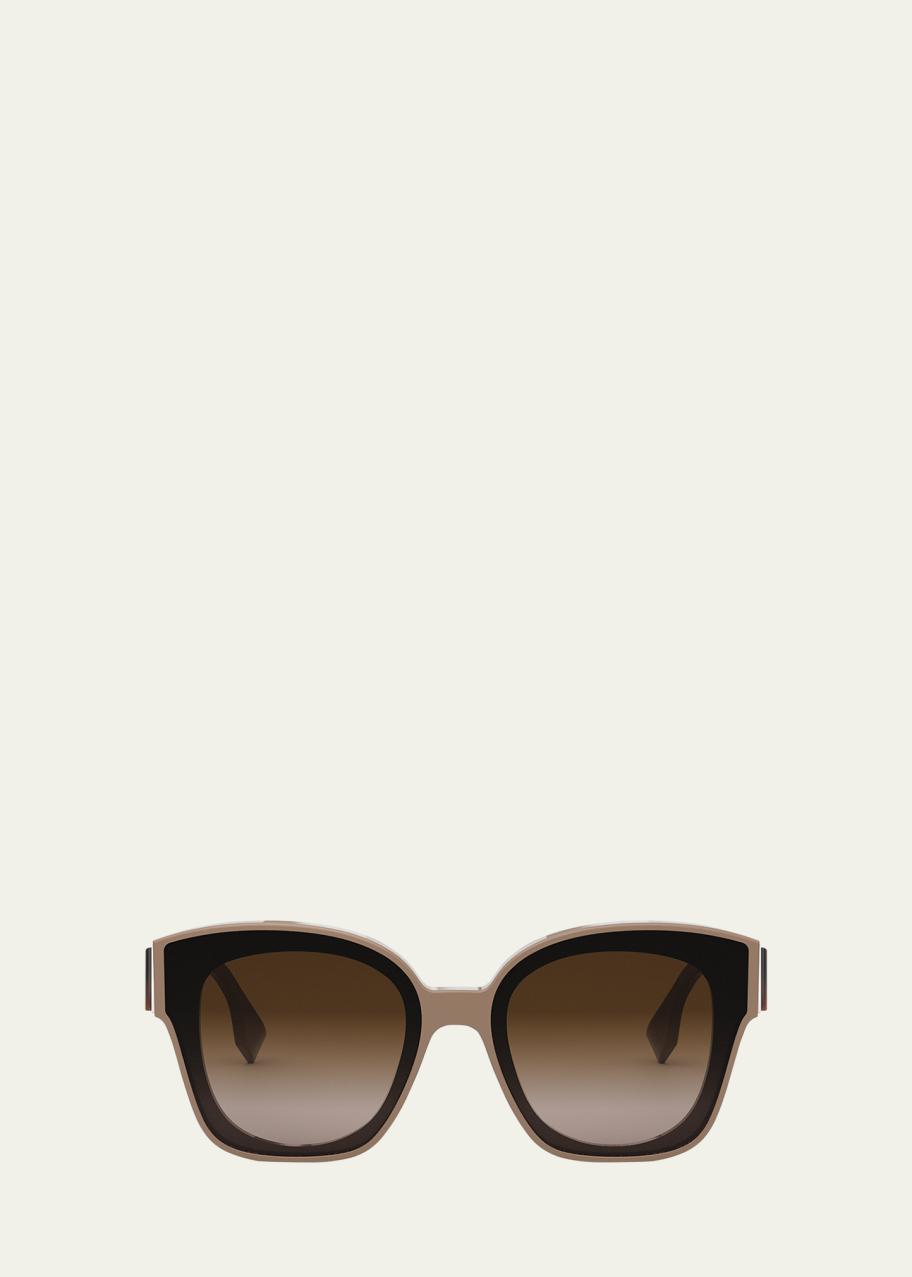 Fendi Fendi First Gradient Acetate Cat-Eye Sunglasses  display picture 1