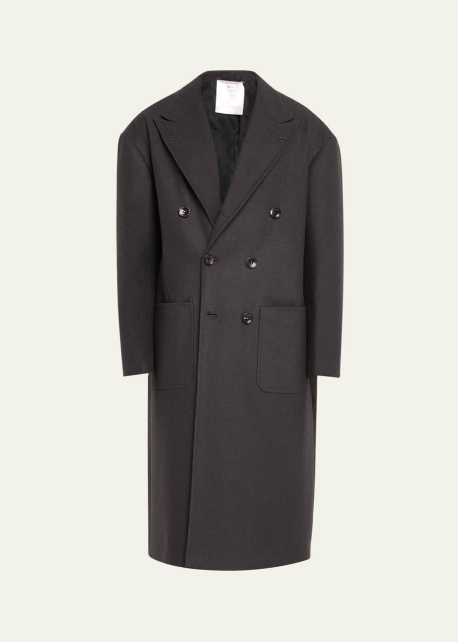 Image 1 of 1: Men's Toto Double-Breasted Topcoat