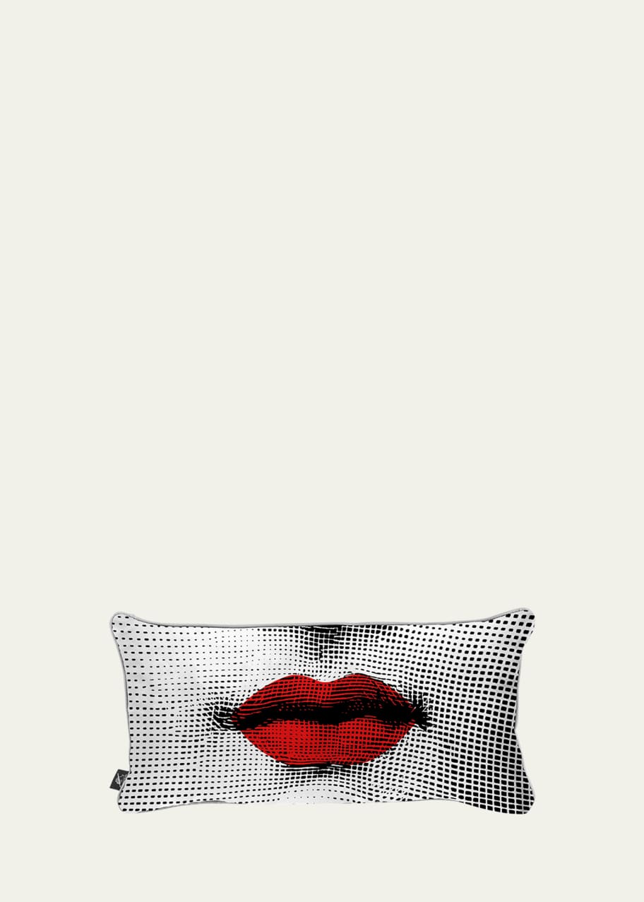 Fornasetti Kiss Cushion, 12