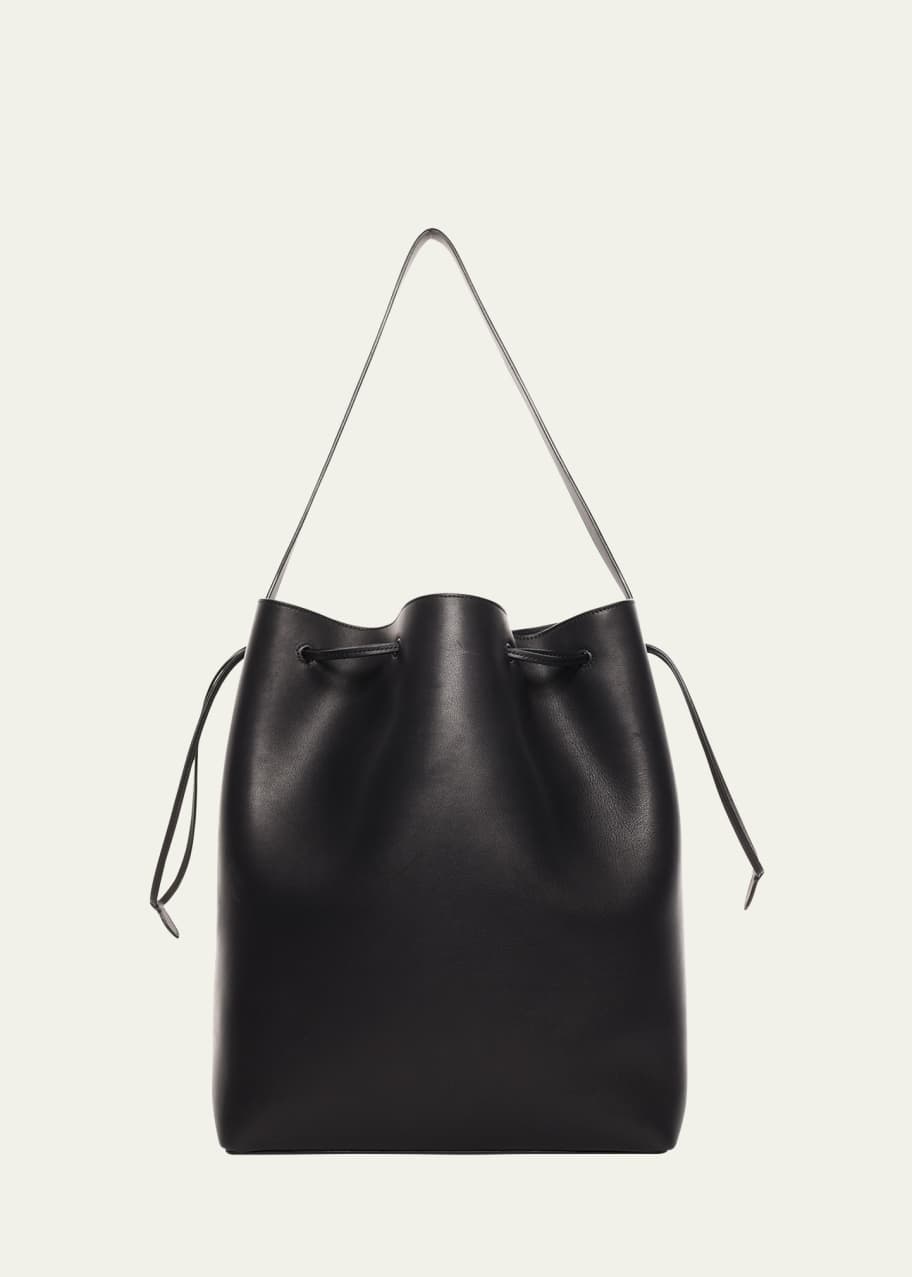 Image 1 of 1: Belvedere Bucket Bag in Saddle Leather