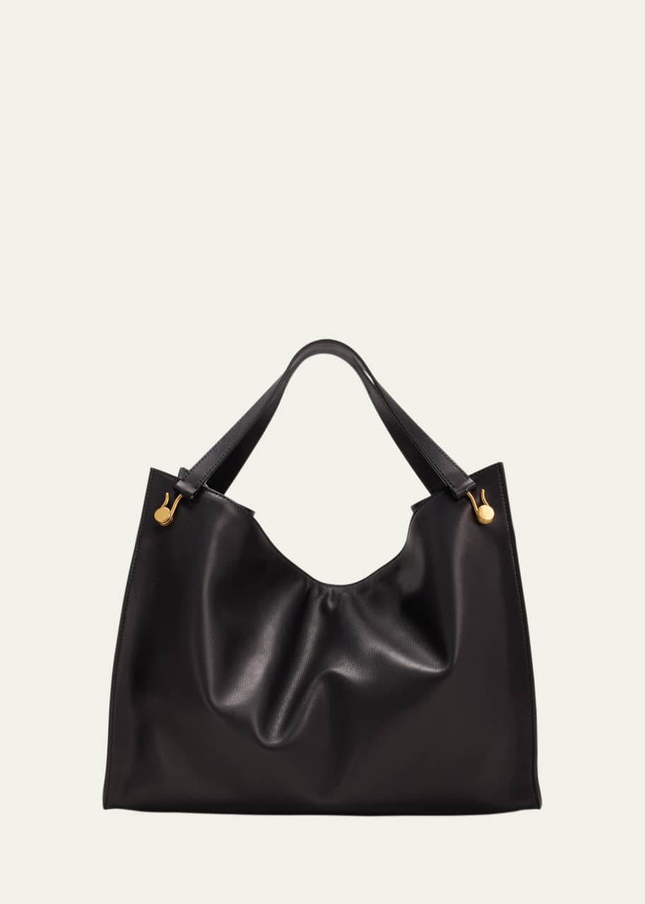 THE ROW Alexia レザーバッグ THE ROW | Alexia Leather Tote Bag With Pouch | Women | Lane