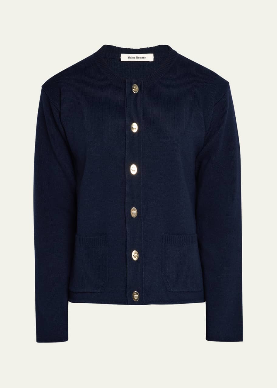 Wales Bonner Fairaisle Wool Astral Cardigan | Garmentory