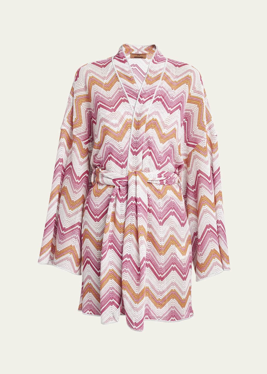 Missoni Microshaded Zig-Zag Kimono Coverup - Bergdorf Goodman