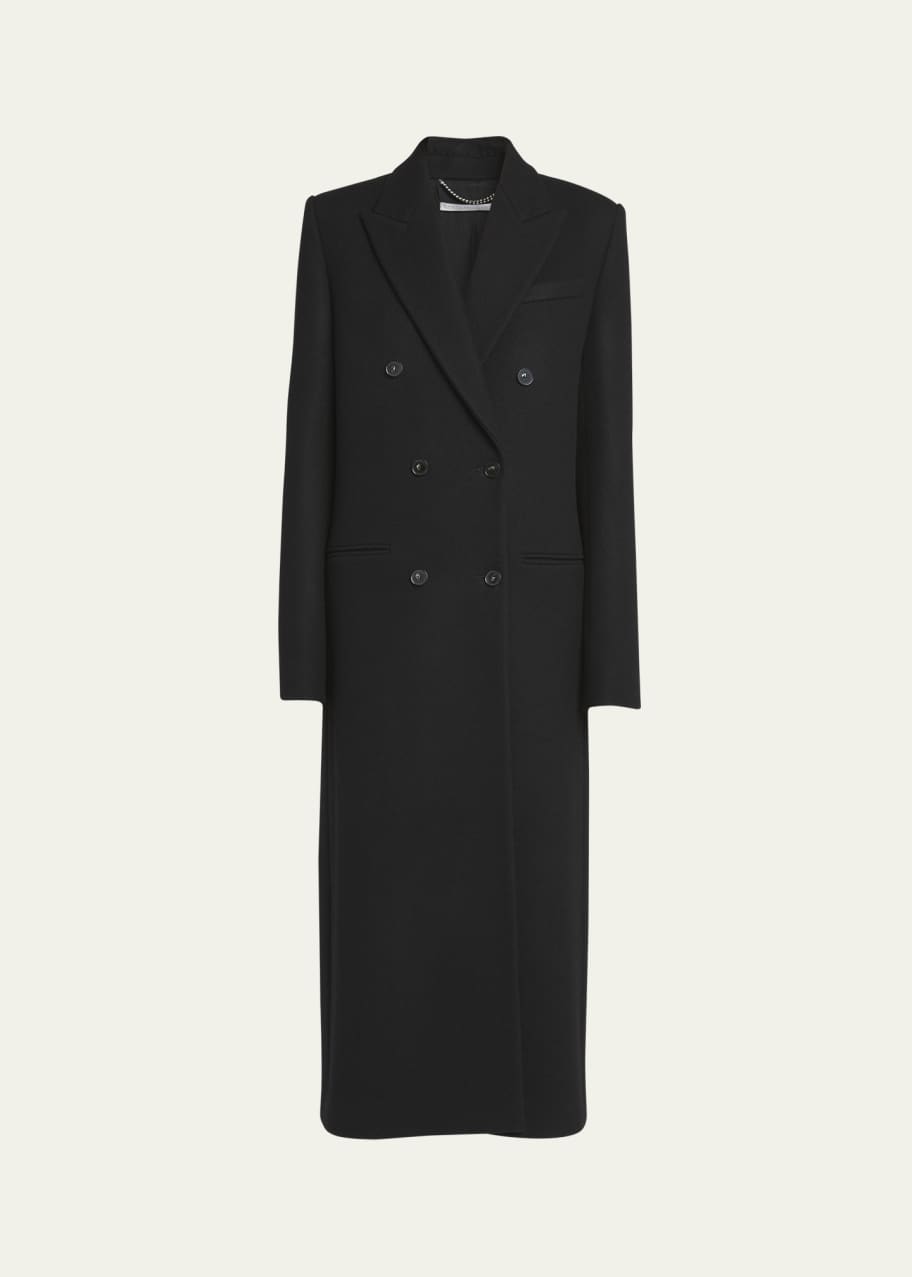 ※Saa Stella McCartney ネイビー チェスターコート Saa Stella McCartney ネイビー チェスターコート Saa Stella