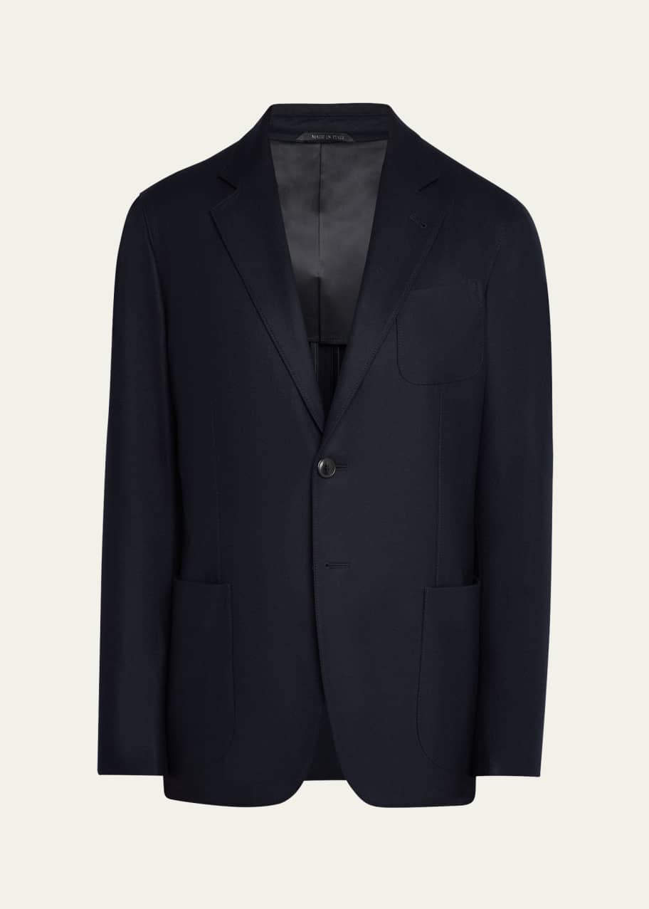 美品★GIORGIO ARMANI★カシミヤ★ダブルフェイス★ジャケット Giorgio Armani Men's Stretch Cashmere Blazer - Bergdorf Goodman