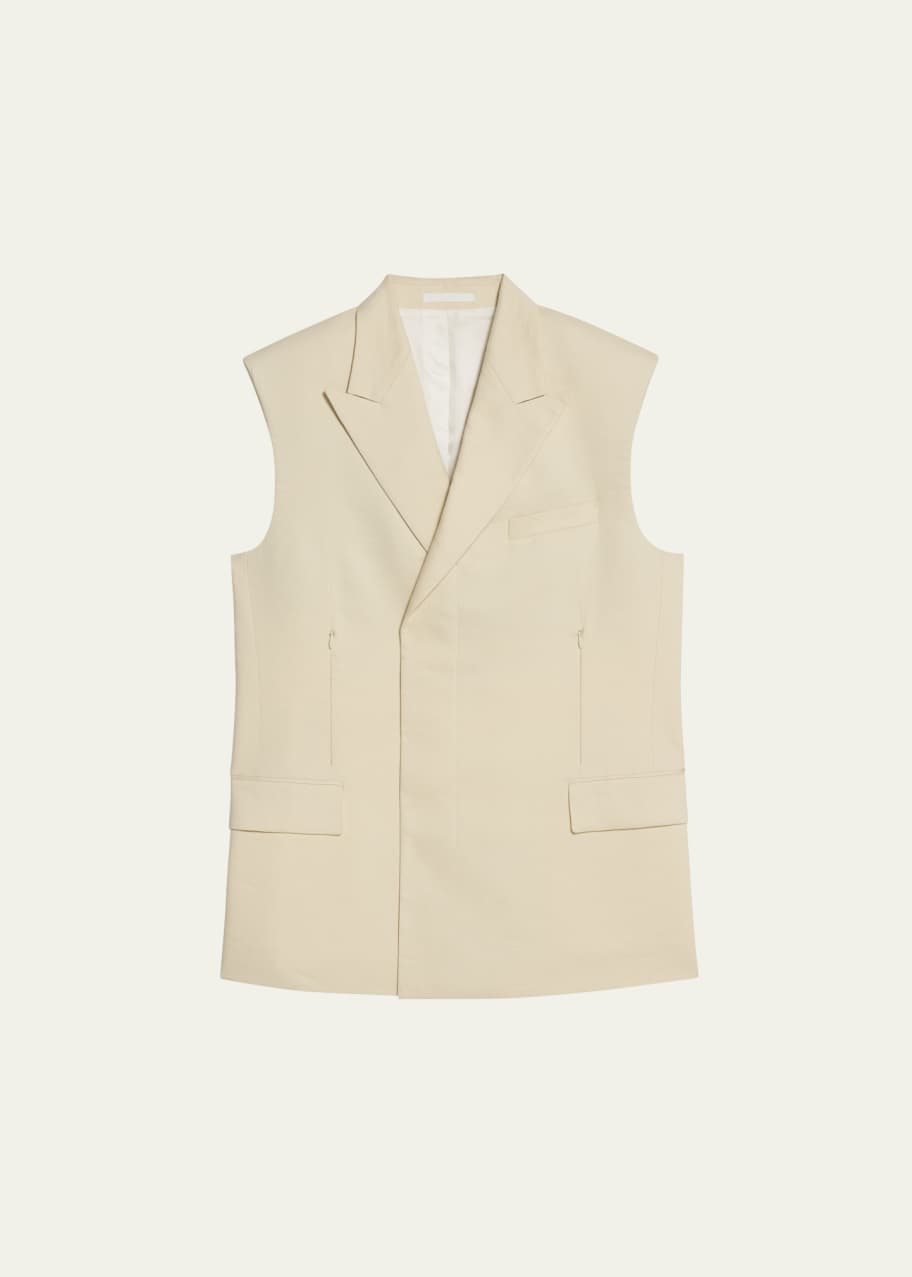 Image 1 of 1: Sleeveless Blazer