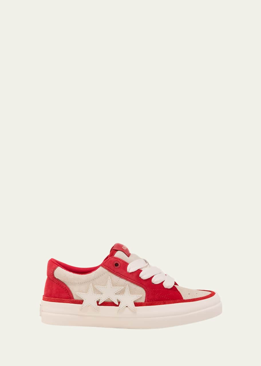 Image 1 of 1: Men's Sunset Skate Low-Top Suede Sneakers