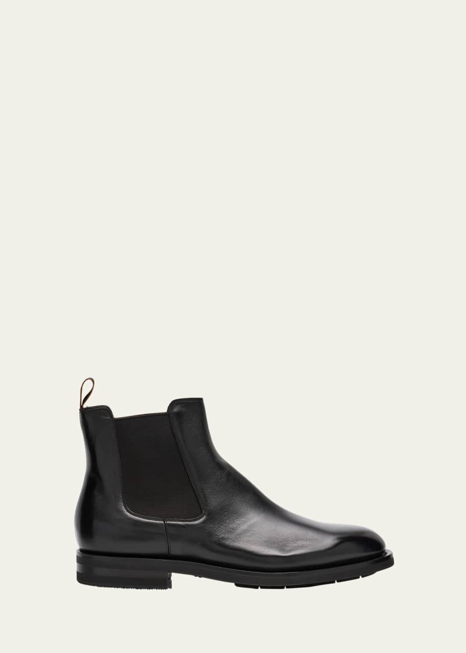 Image 1 of 1: Men's Enver Leather Chelsea Boots