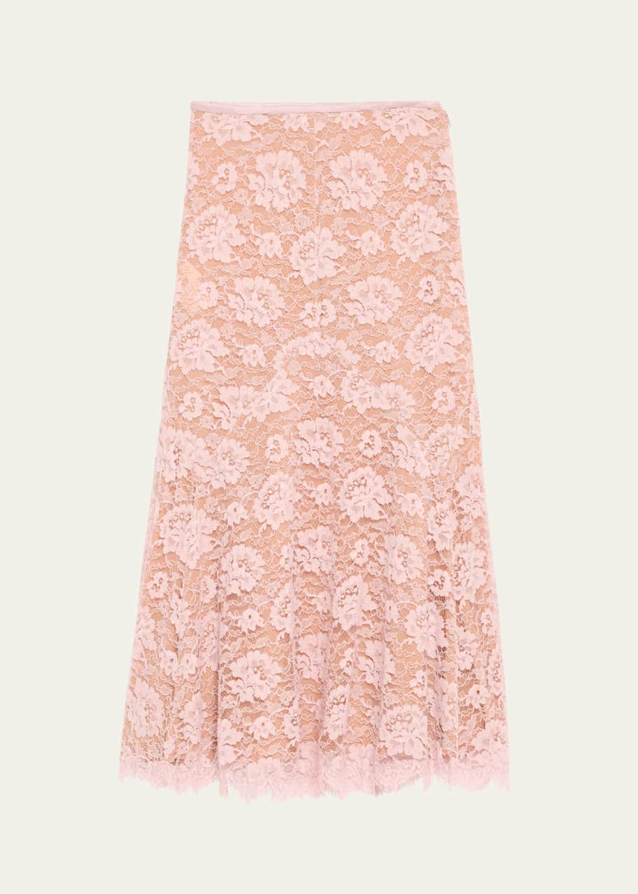 Image 1 of 1: Dance Embroidered Crushed Skirt