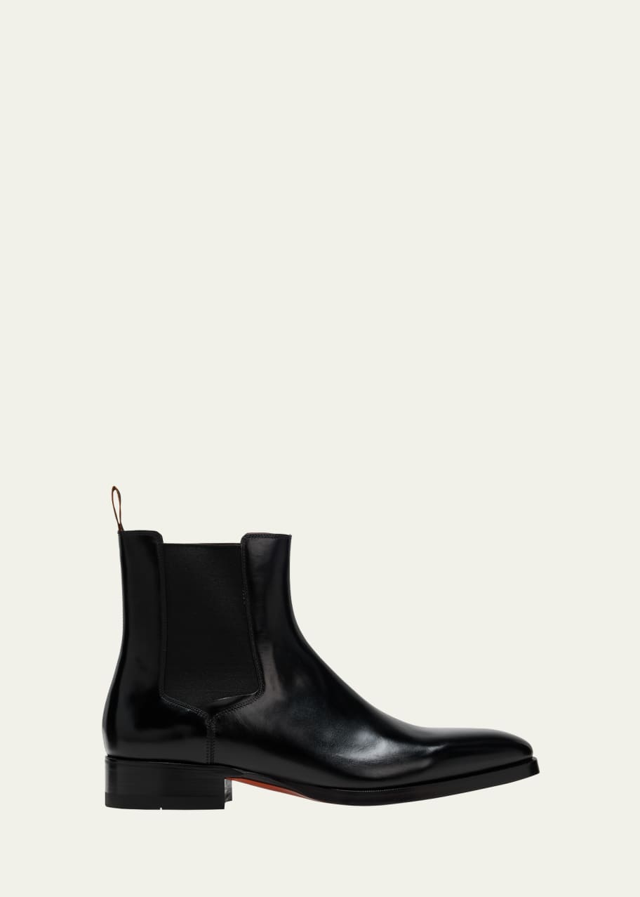 Image 1 of 1: Men's Eugene Leather Chelsea Boots