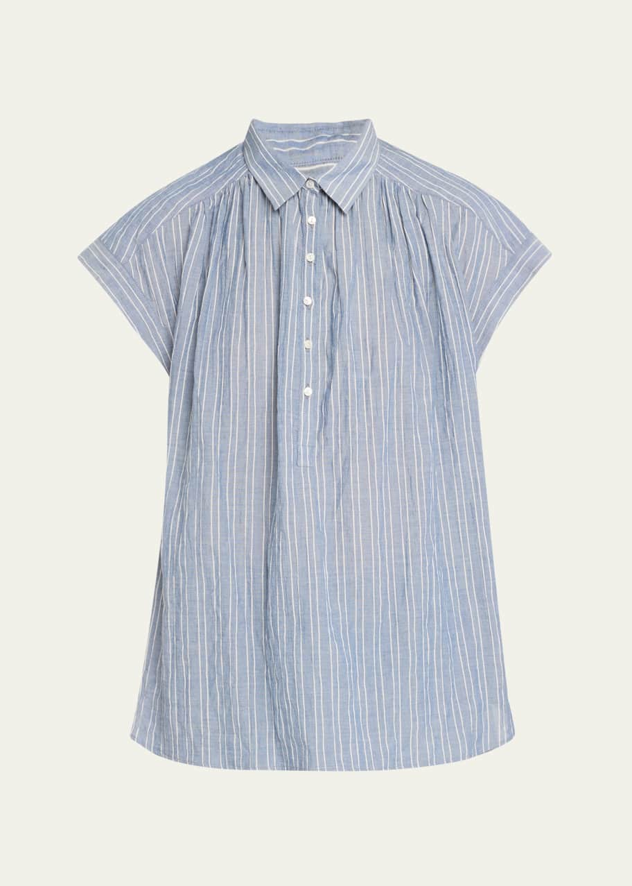 Image 1 of 1: Normandy Stripe Blouse