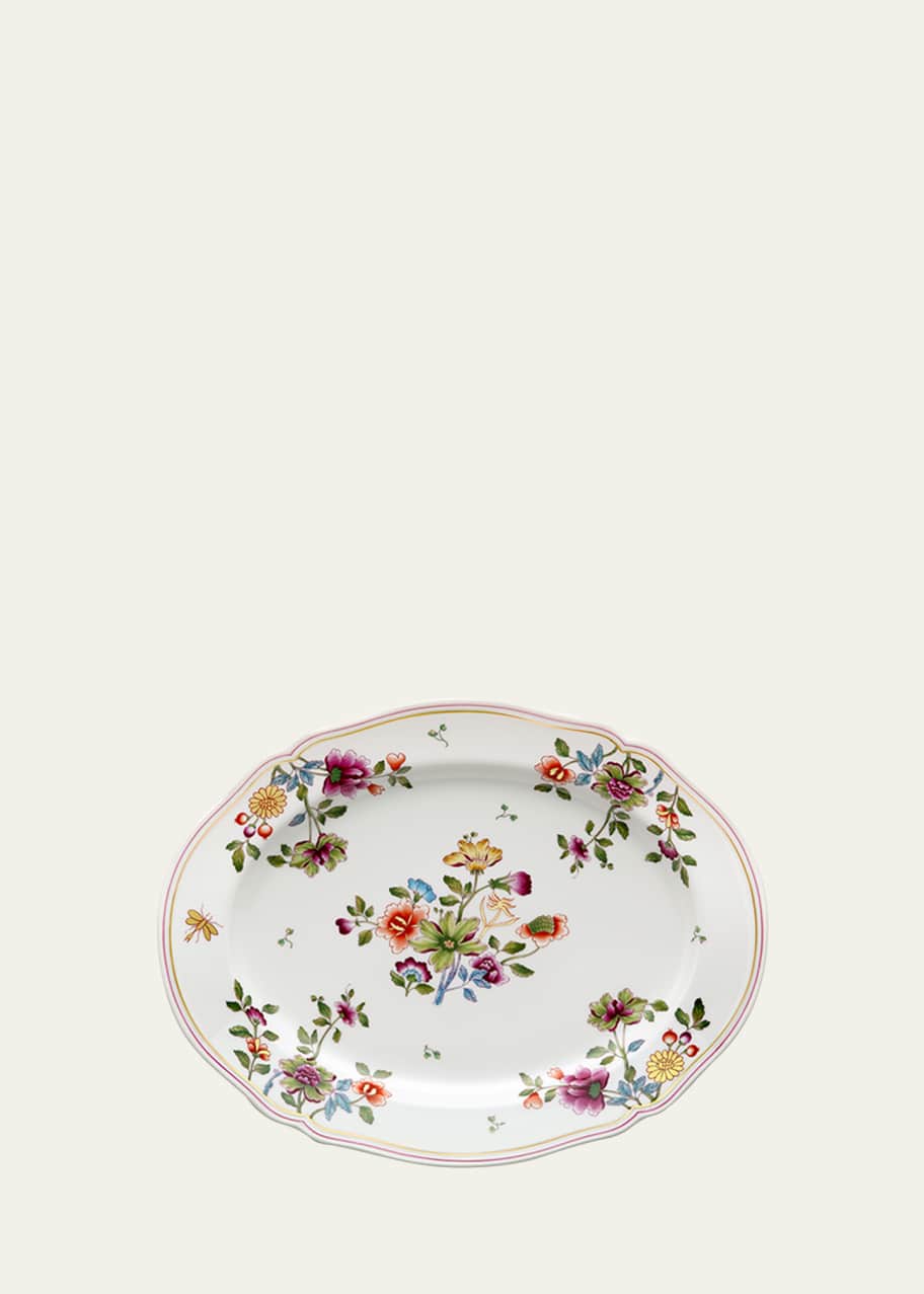 Image 1 of 1: Granduca Coreana Oval Flat Platter