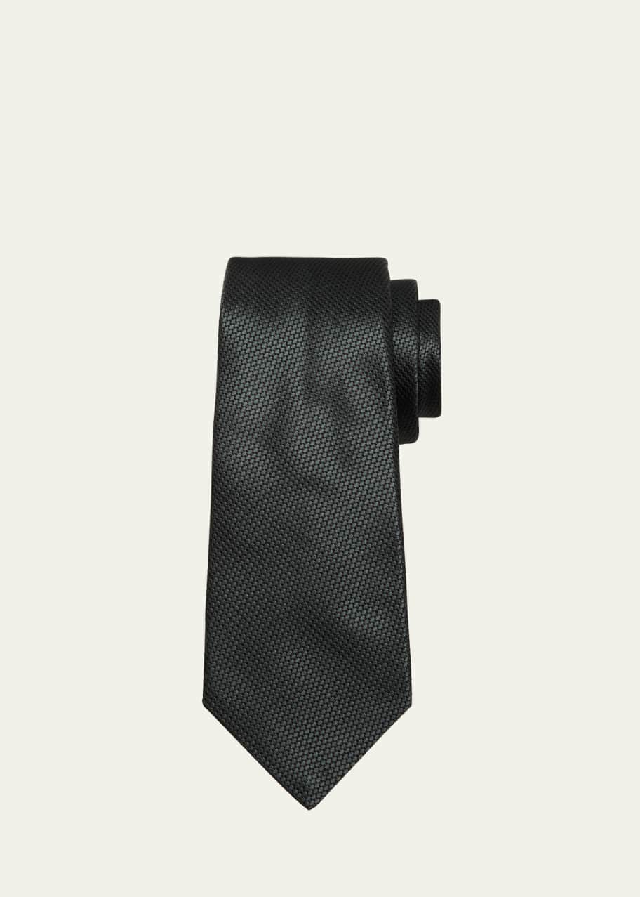 Image 1 of 1: Men's Silk Nailhead Tie