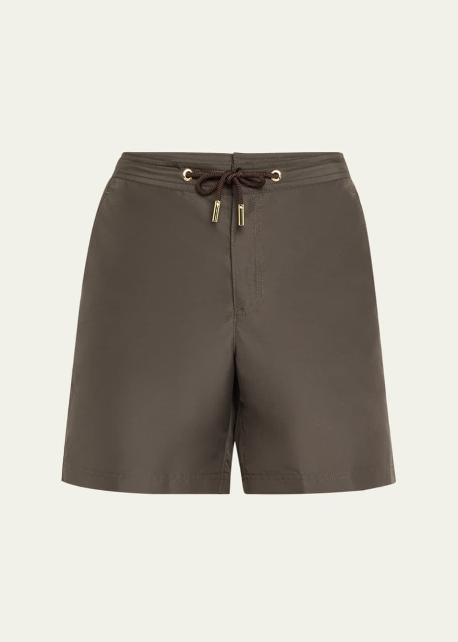 Image 1 of 1: Men's Bulldog Drawcord Swim Shorts