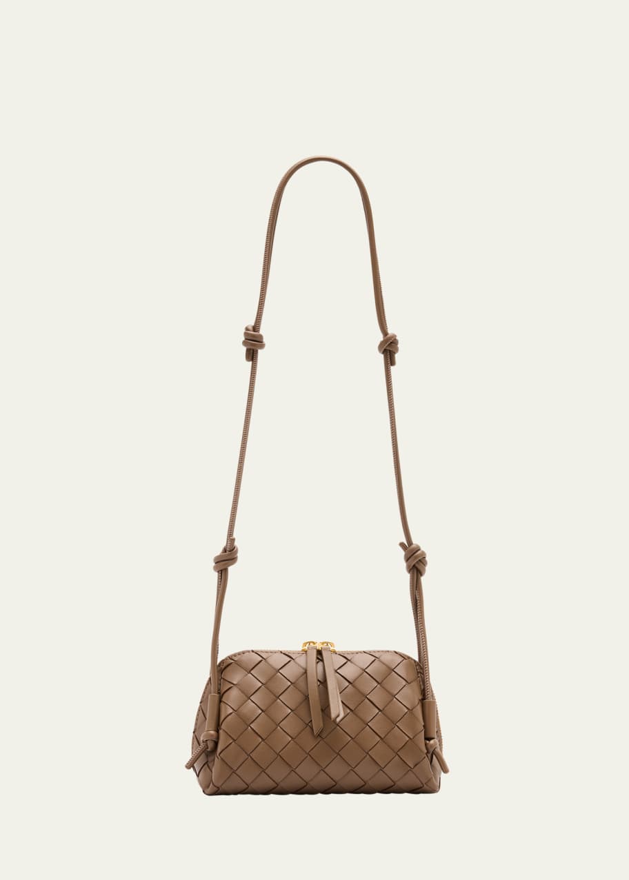 Bottega Veneta Zip Leather Pouch Shoulder Bag - Bergdorf Goodman