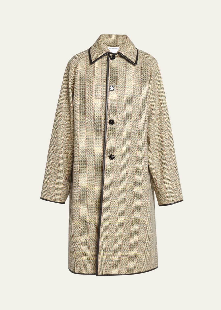 【関税＆送料込み】Bottega Veneta Distorted Prince Of Wales Bottega Veneta Distorted Prince of Wales Wool Blend Sport