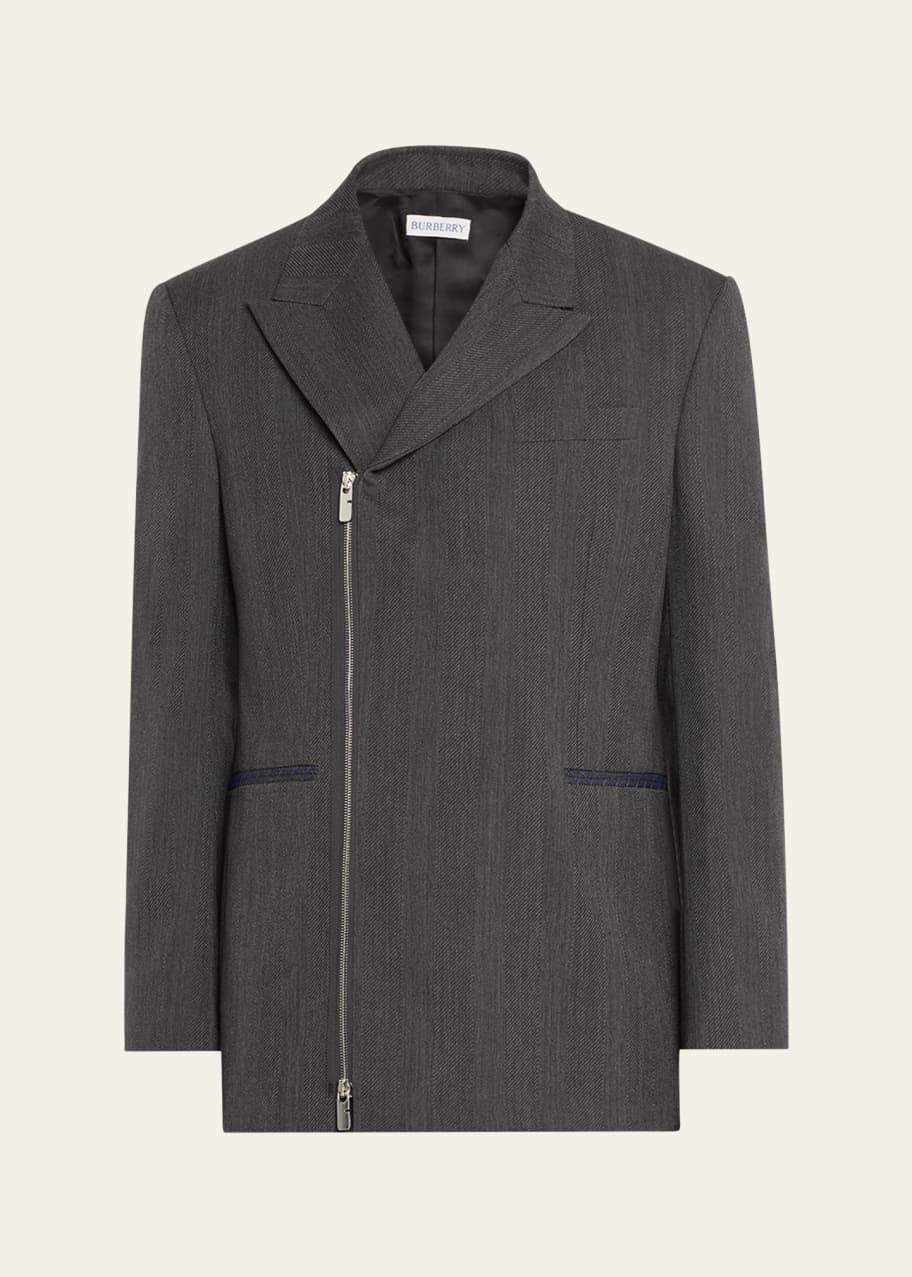 Image 1 of 1: Men's Tailored Zip Sport Coat