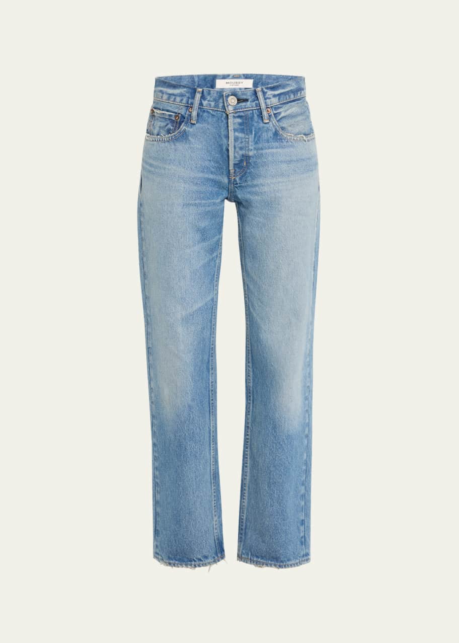 Image 1 of 1: Cheval Straight Low-Rise Jeans