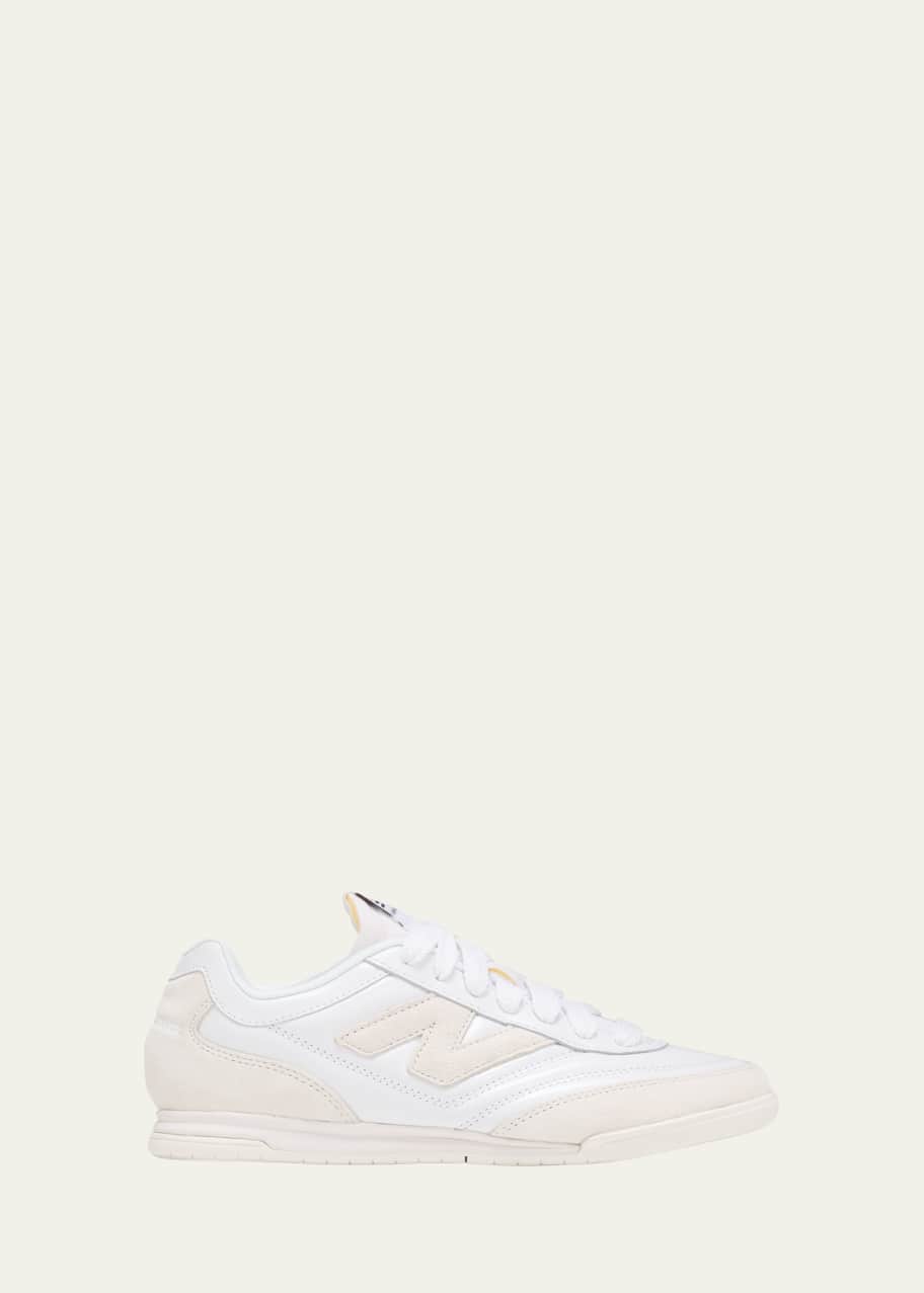 Image 1 of 1: x New Balance Mixed Leather Sneakers