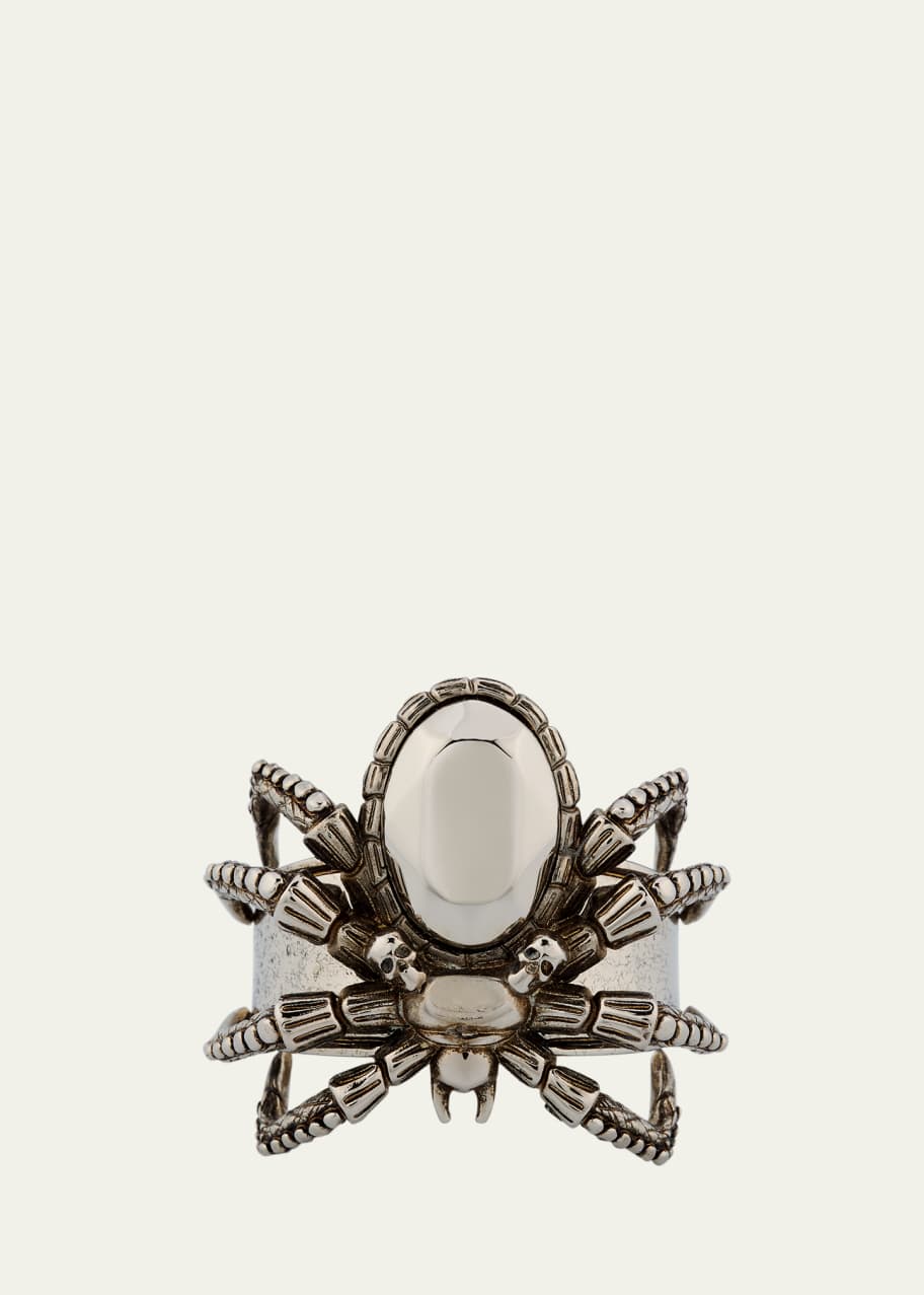 McQueen Men's Spider Ring - Bergdorf Goodman