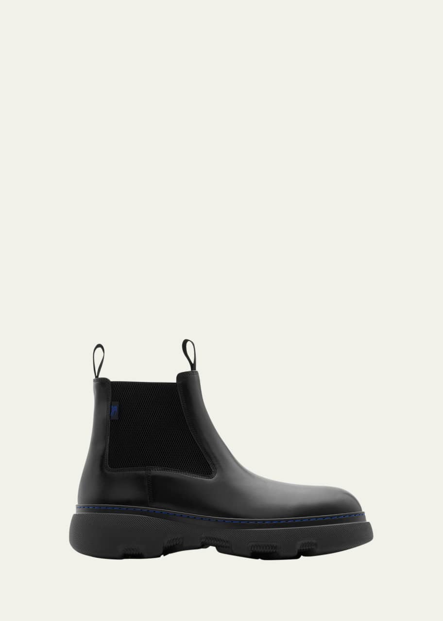 Image 1 of 1: Men's Mini Creeper Leather Chelsea Boots