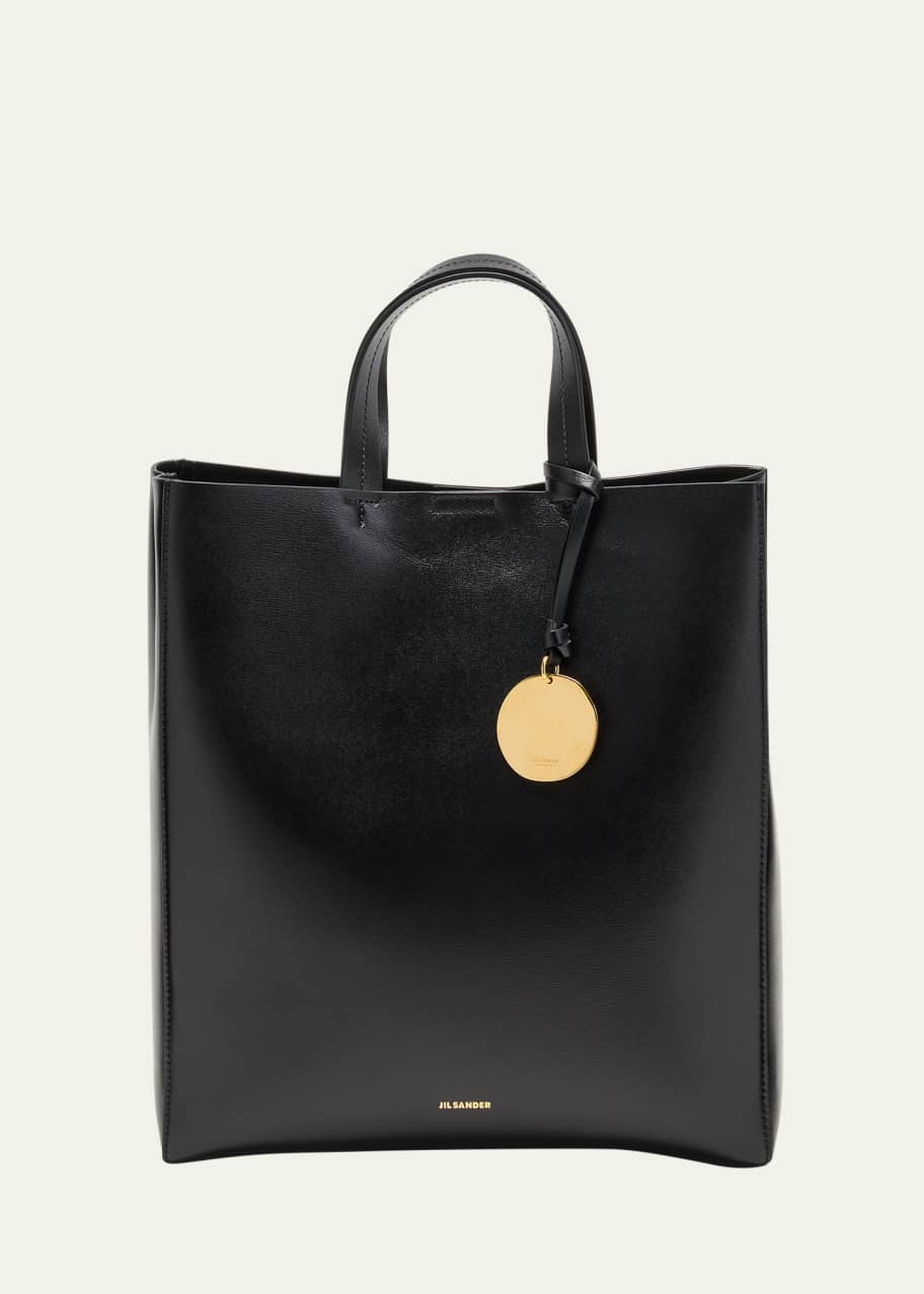 Jil Sander Bond Small Lambskin Leather Tote Bag - Bergdorf Goodman