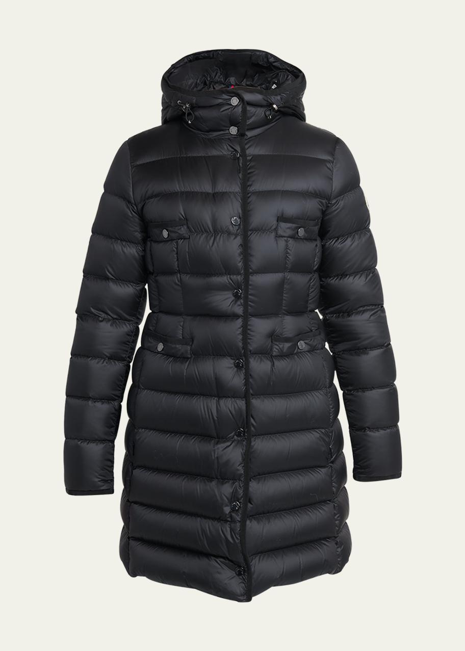 Moncler Hirma Hooded Long Down Jacket - Bergdorf Goodman