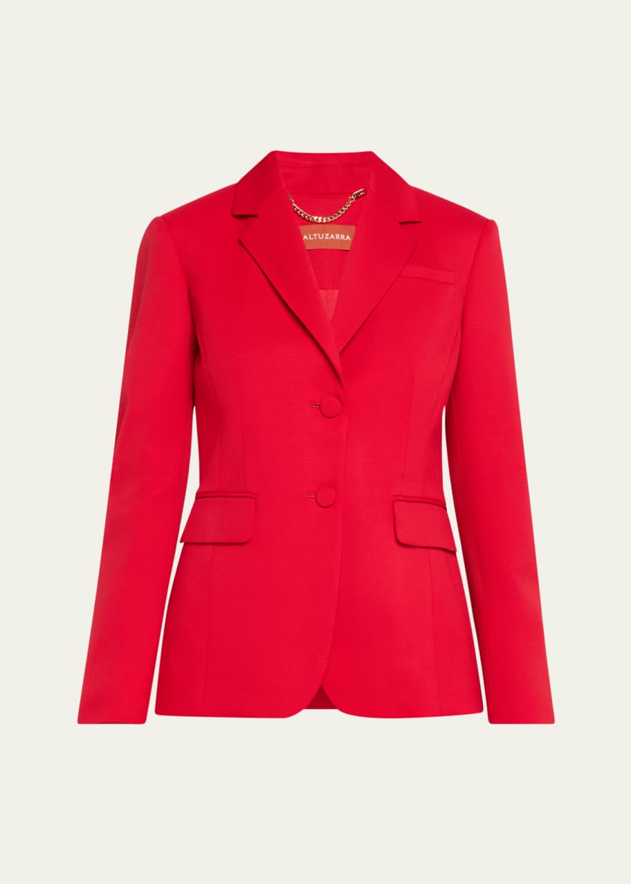Image 1 of 1: Fenice Tailored Wool Jacket
