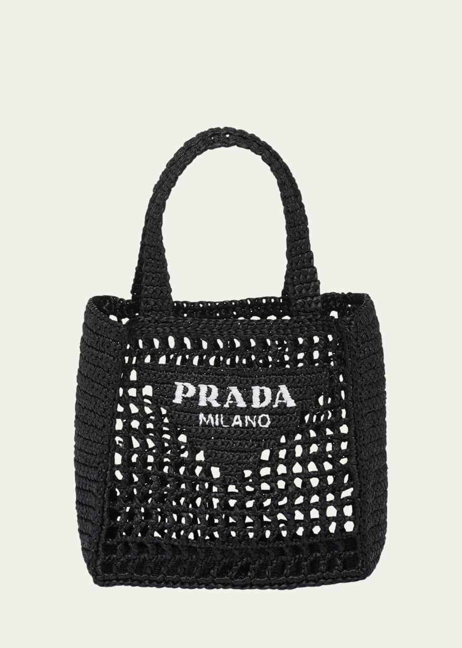 Mini Logo Crochet Tote Bag