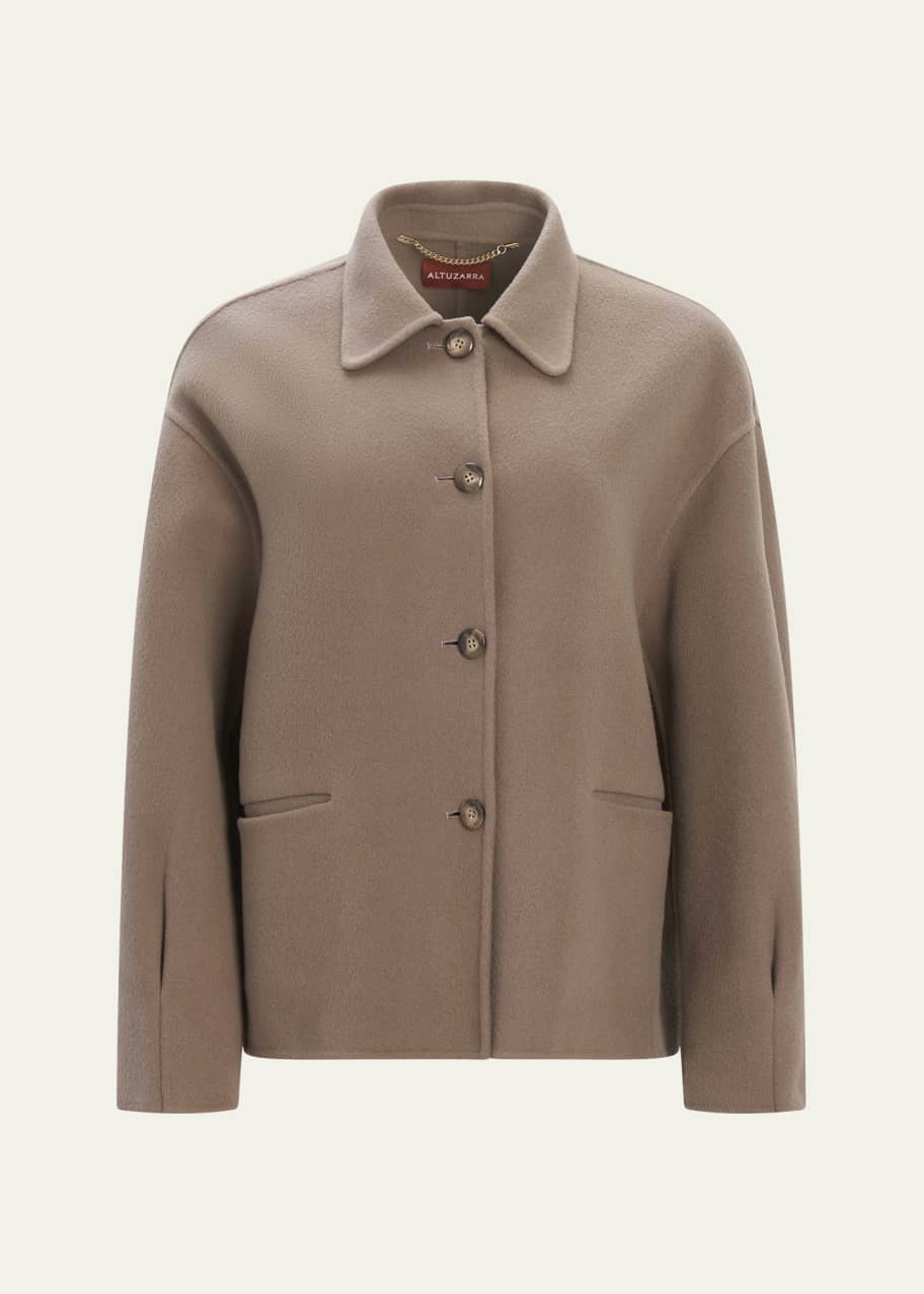 Image 1 of 1: Cardiff Wool Coat