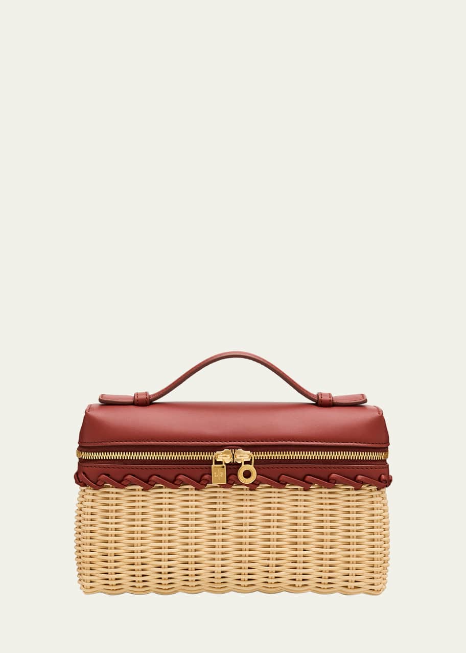 Loro Piana☆新品タグ付き☆本日限定価格！ Loro Piana Extra Pocket Zip Rattan Crossbody Bag - Bergdorf Goodman