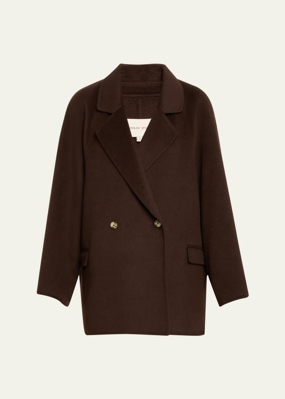Gary Cashmere-Blend Short Coat