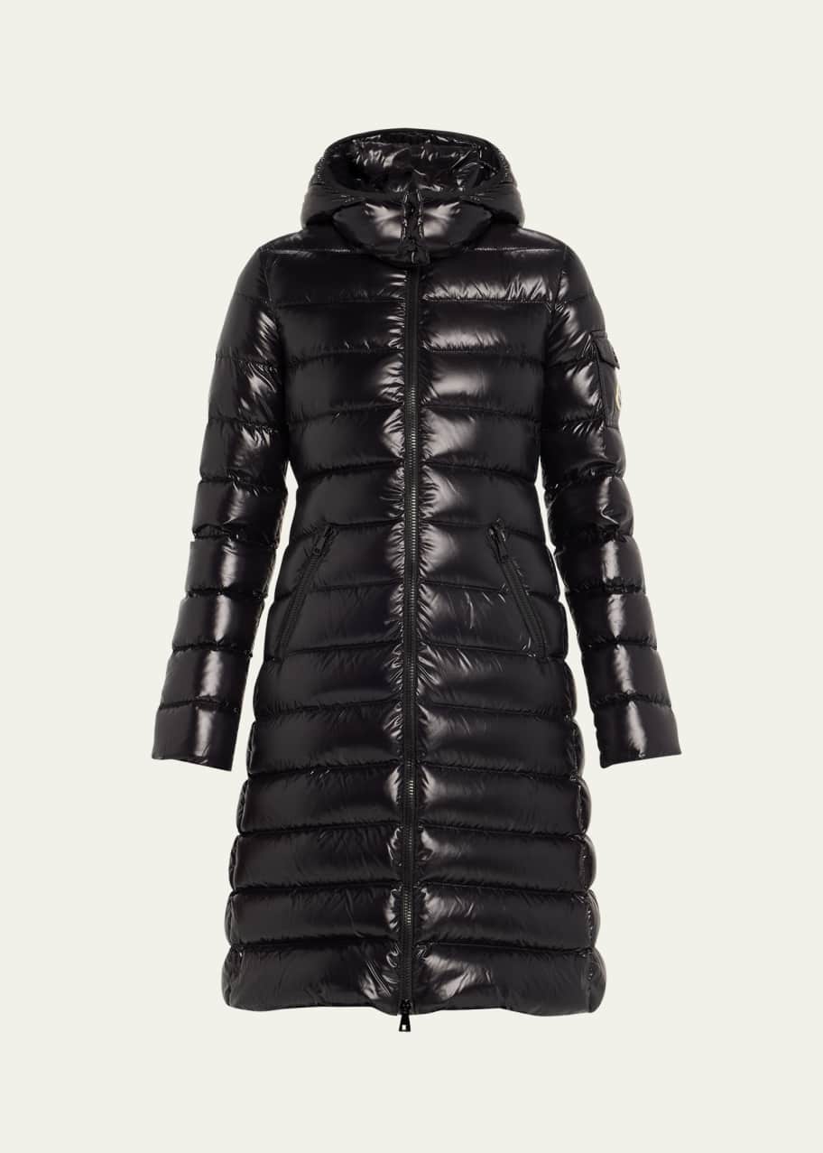 モンクレールmoka size01 ブラック Moncler Moka Long Puffer Coat - Bergdorf Goodman