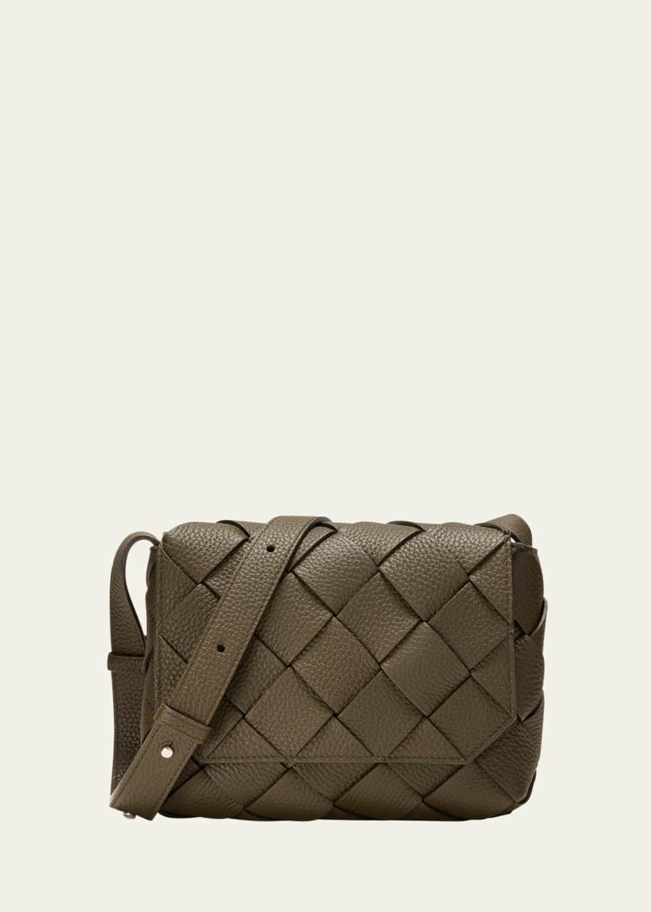 バッグ BOTTEGA VENETA Body bag Intrecciato y2k Bottega Veneta Men's Small Intreccio Leather Crossbody Bag