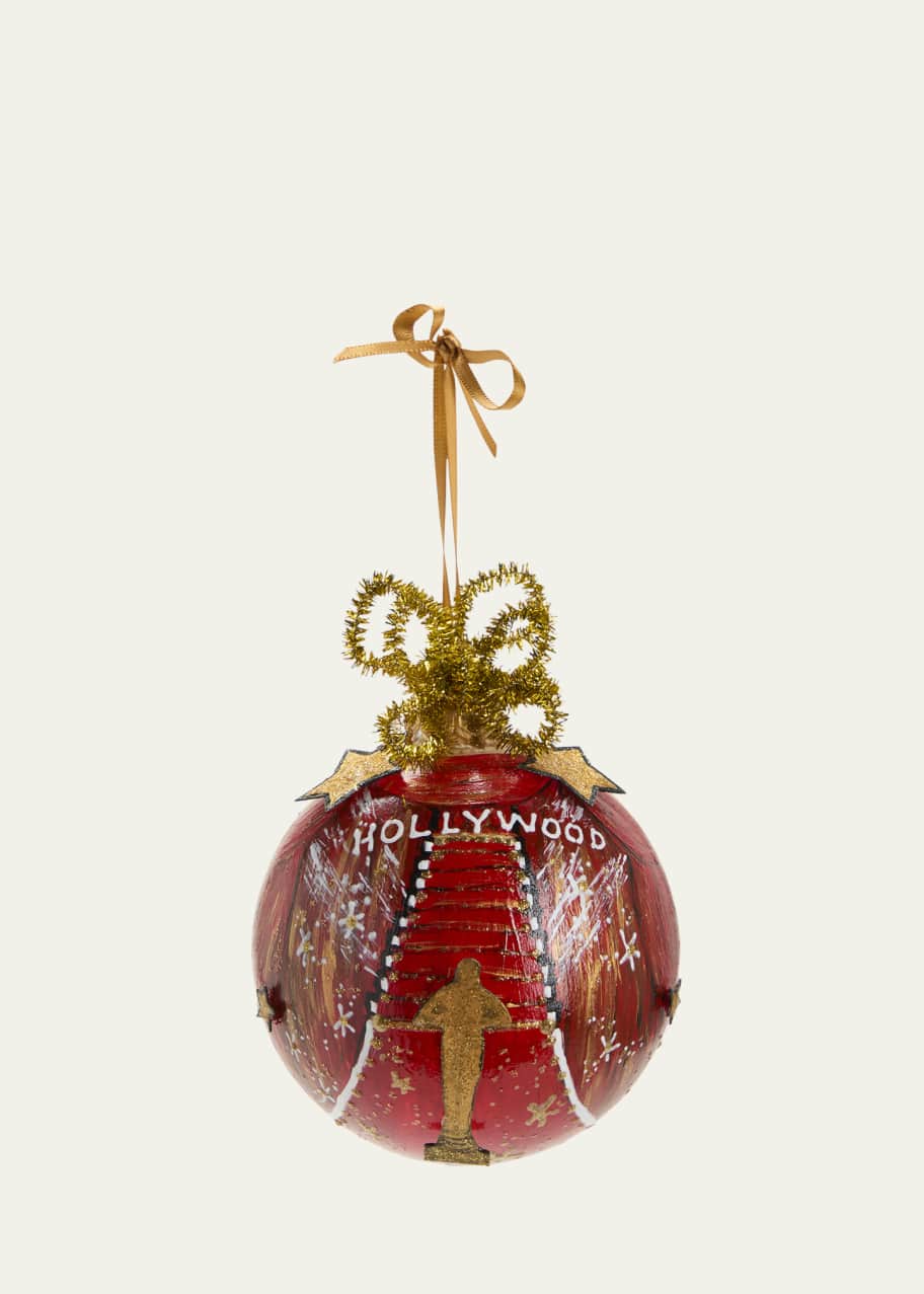 Image 1 of 1: Red Carpet Oscar Night Christmas Ornament
