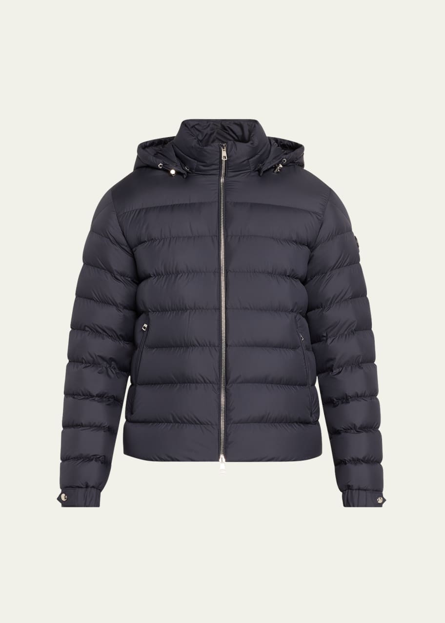 MONCLER フード付きセーター ネイビー/グレー NWT MONCLER GENIUS Moncler DingYun Zhang Navy Klolk Jacket 0 (X