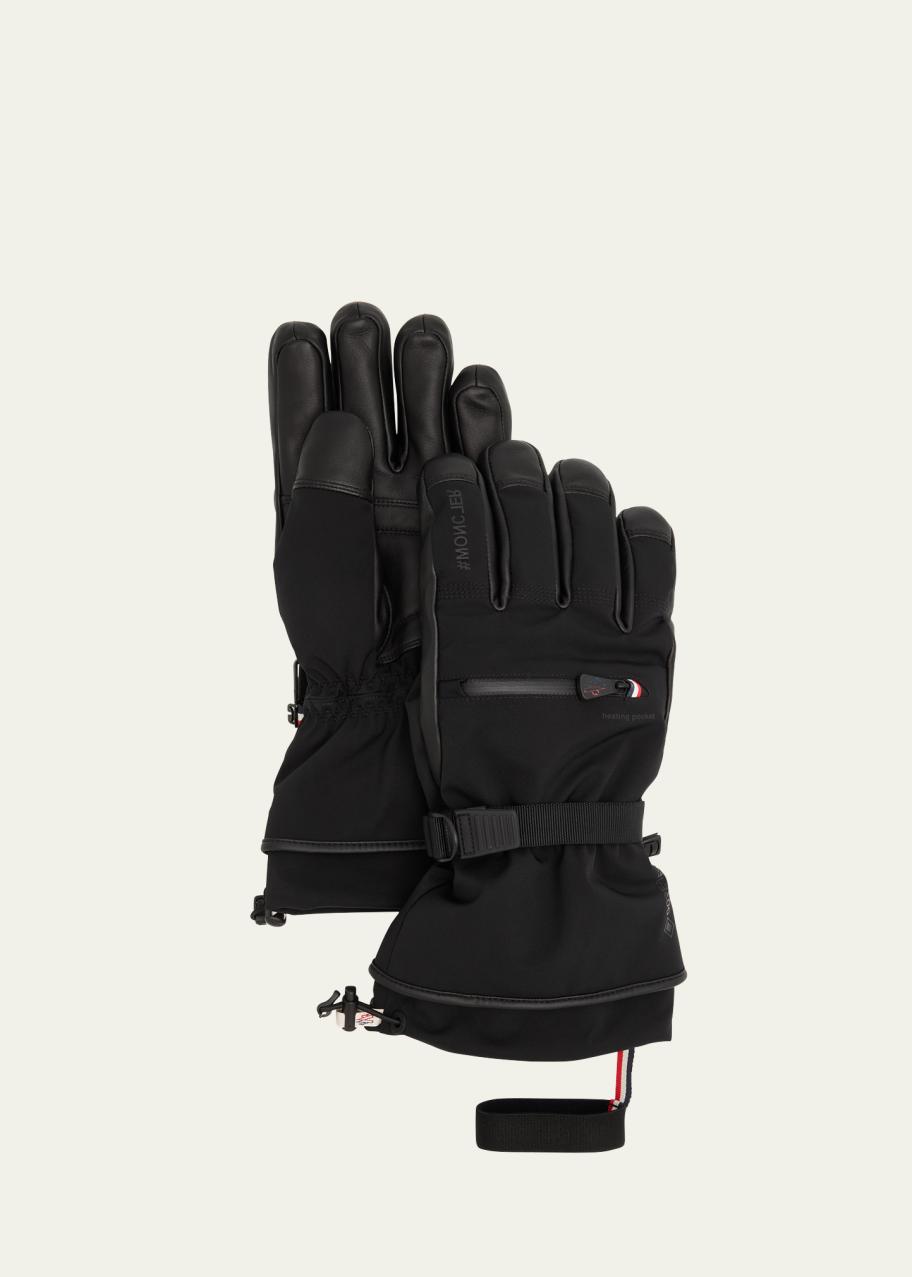 モンクレール MONCLER 20913A00003 GLOVE Moncler Grenoble Men's Padded Contrast Ski Gloves - Bergdorf Goodman