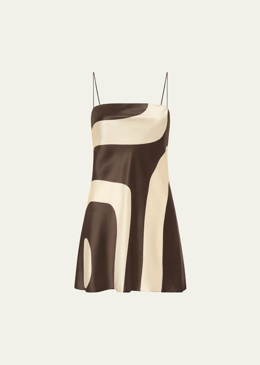 SIR Freddie Silk Slip Mini Dress - Bergdorf Goodman
