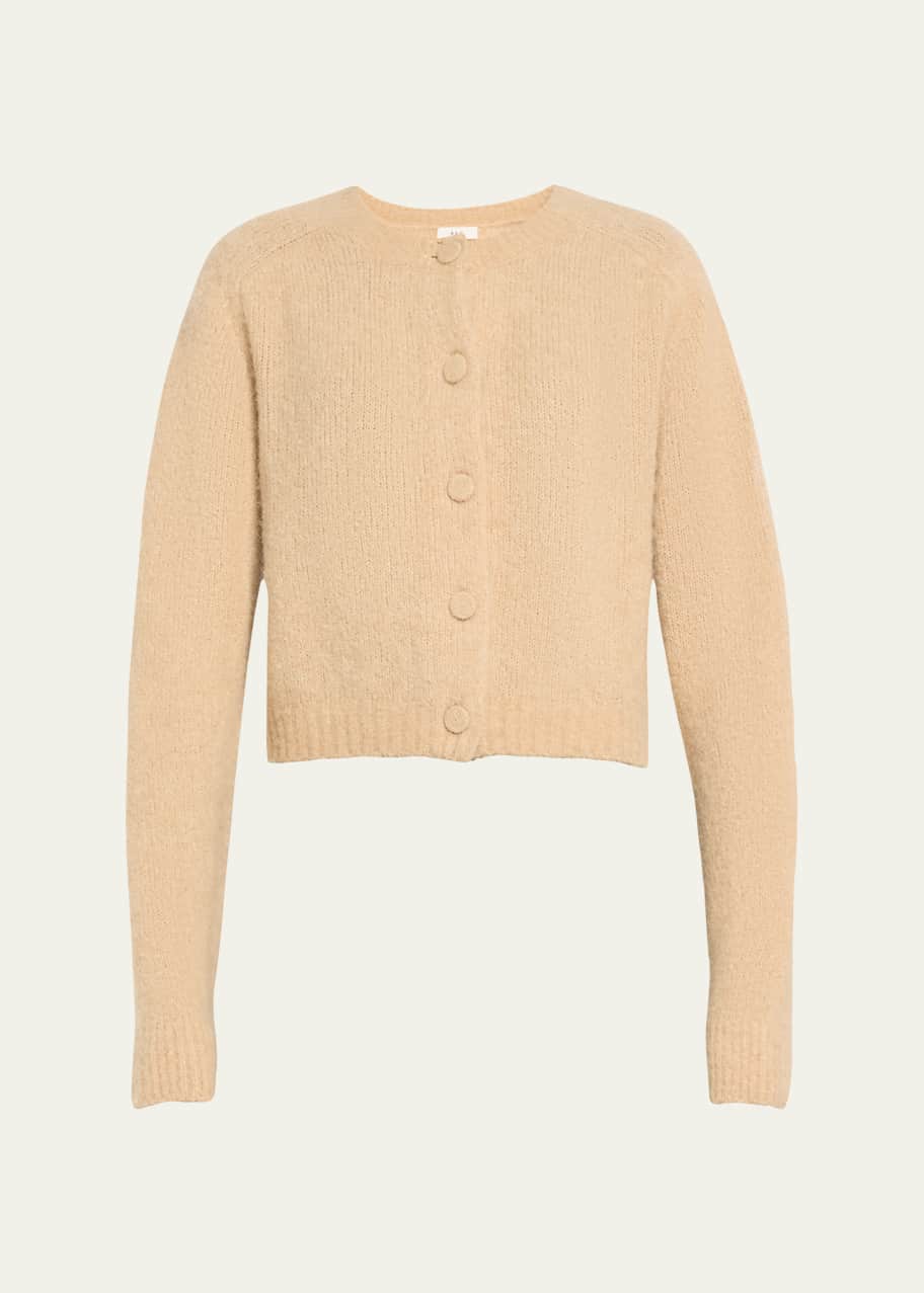 Image 1 of 1: Laine Button-Down Knit Cardigan