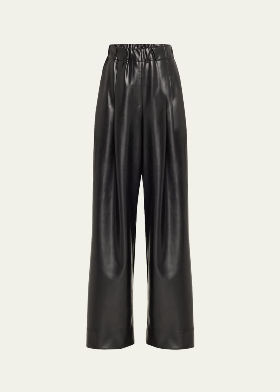 A.L.C. Jones Wide-Leg Leather Pants - Bergdorf Goodman A.L.C. Jones Wide-Leg Leather Pants - Bergdorf Goodman