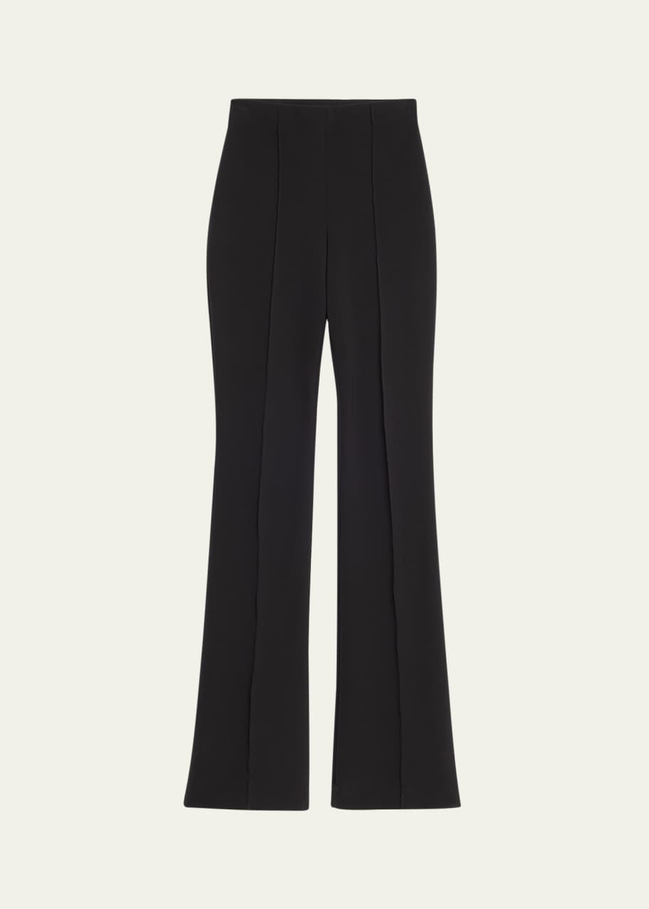 Image 1 of 1: Brooks High-Rise Pintuck Pants