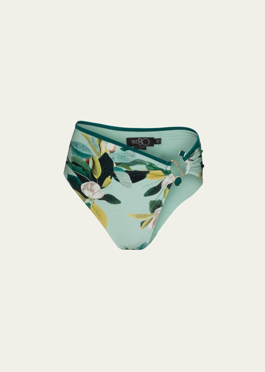 Image 1 of 1: Magnolia High-Leg Bikini Bottoms