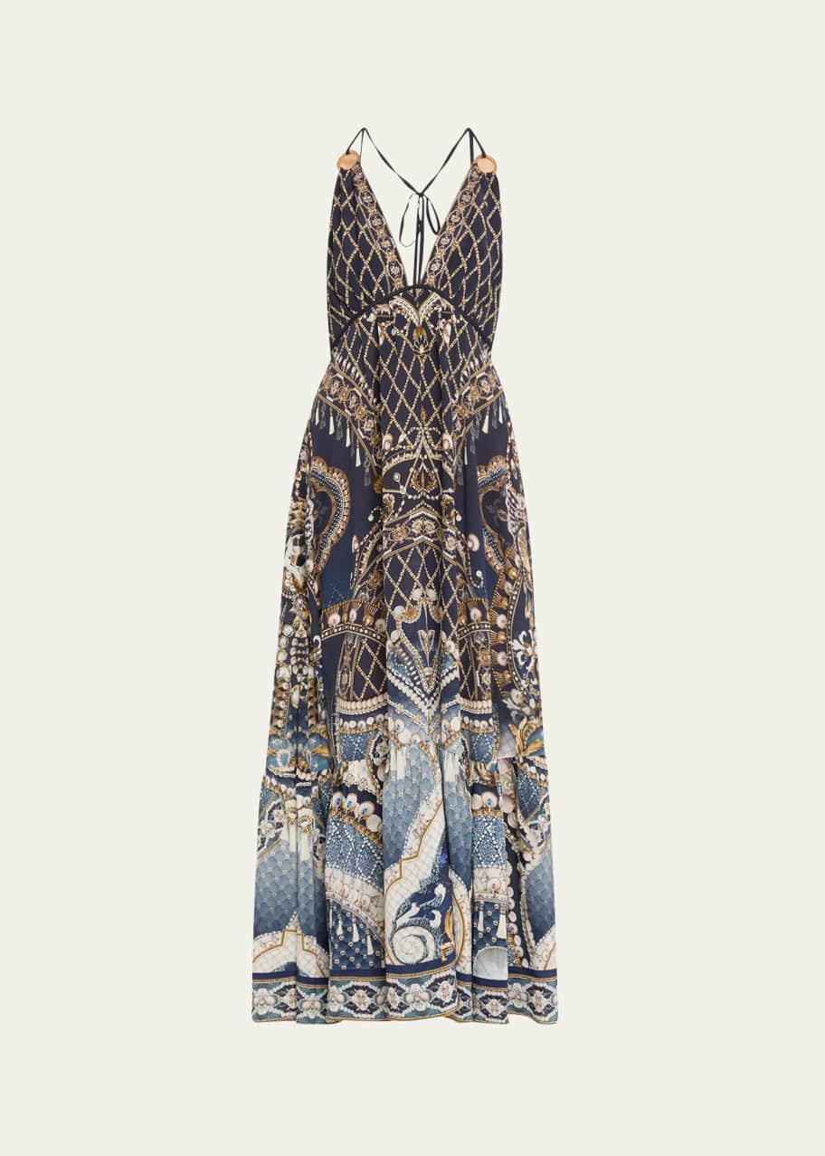 Image 1 of 1: Dance With the Duke Tiered Maxi Dress
