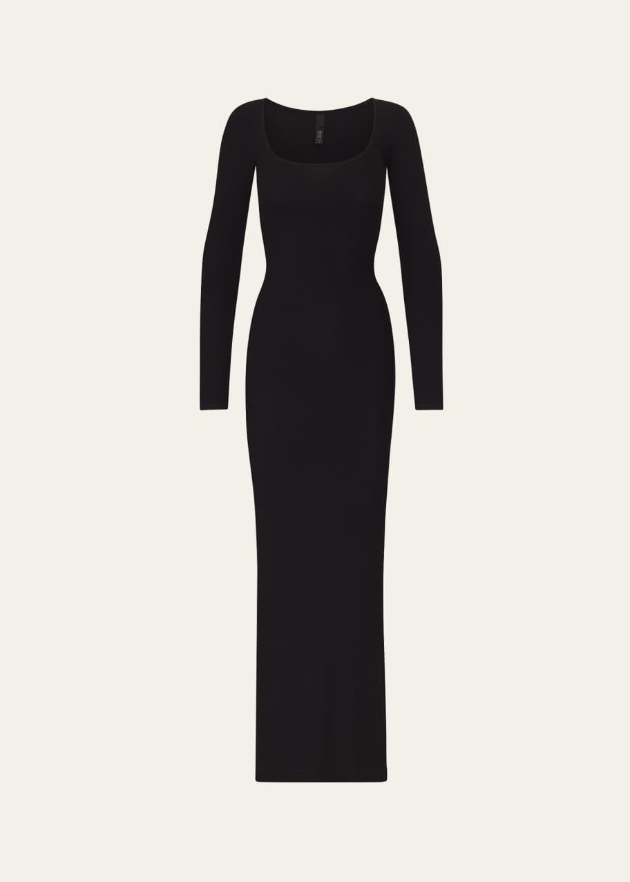SKIMS Soft Lounge Long-Sleeve Maxi Dress - Bergdorf Goodman