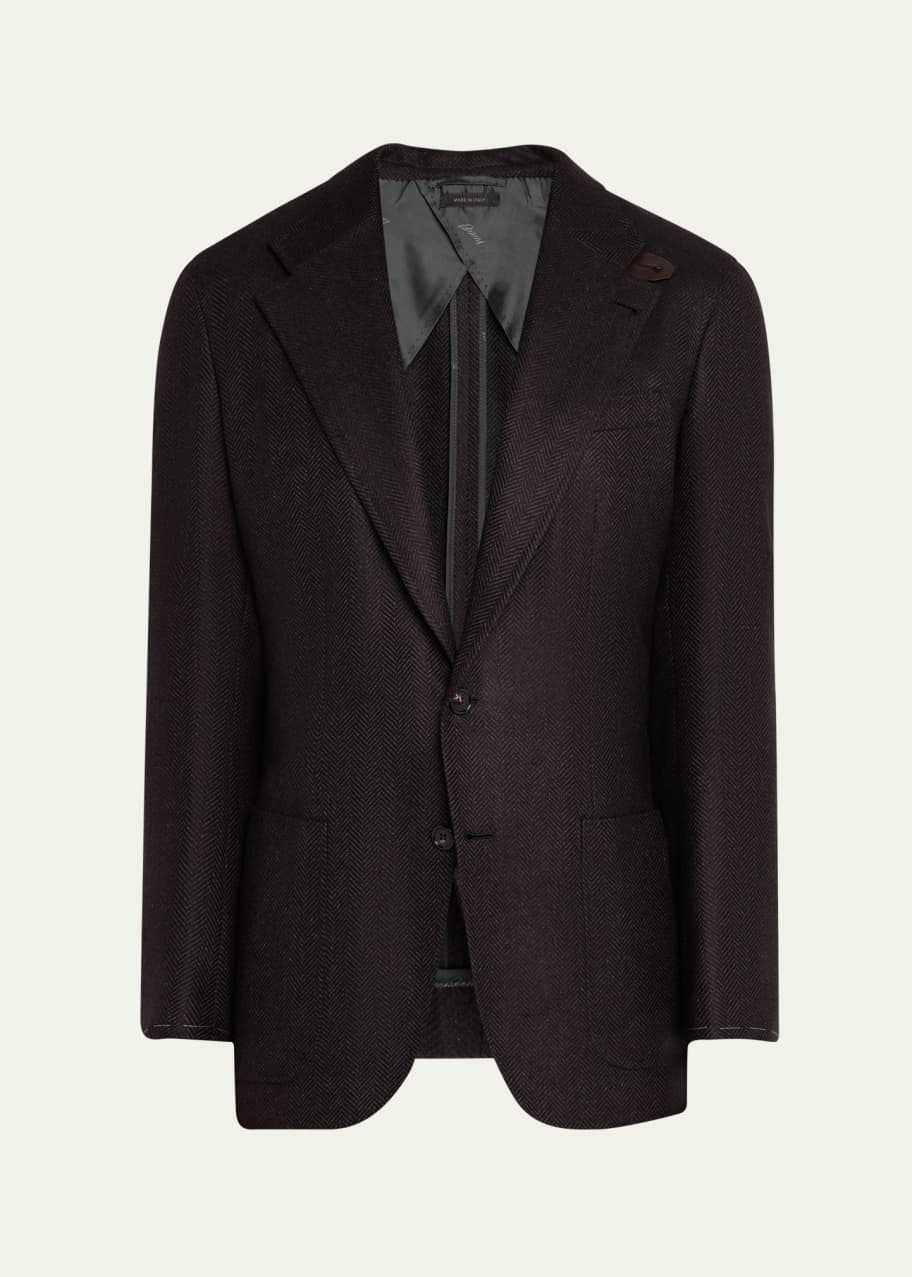 Image 1 of 1: Men's Brera Herringbone Sport Coat