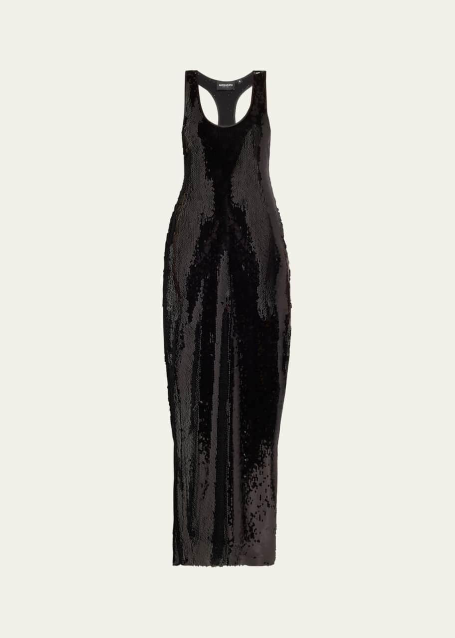 Image 1 of 1: Bella Sequined Maxi Dress