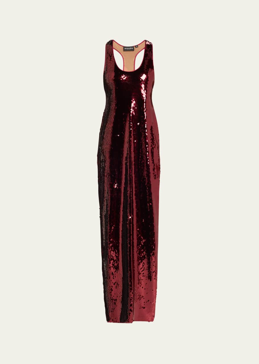 Image 1 of 1: Bella Sequined Maxi Dress