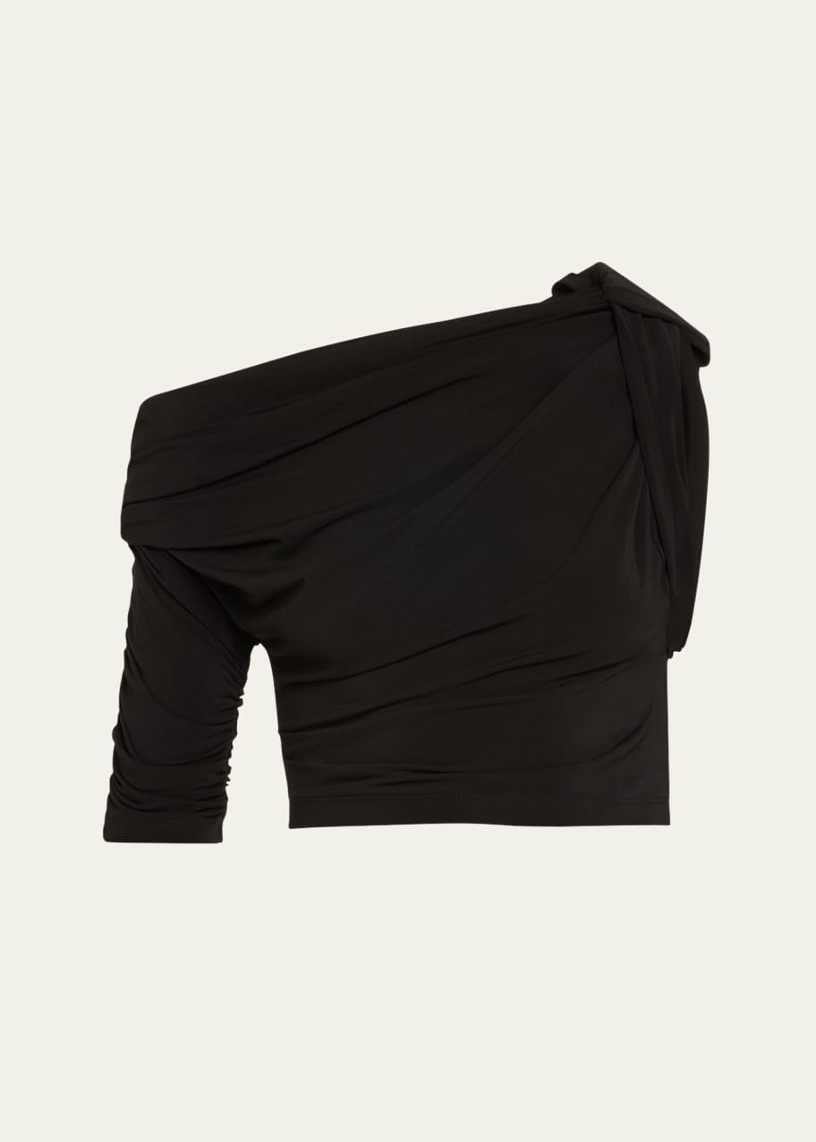 Image 1 of 1: Le Haut Drapeado Asymmetric Top